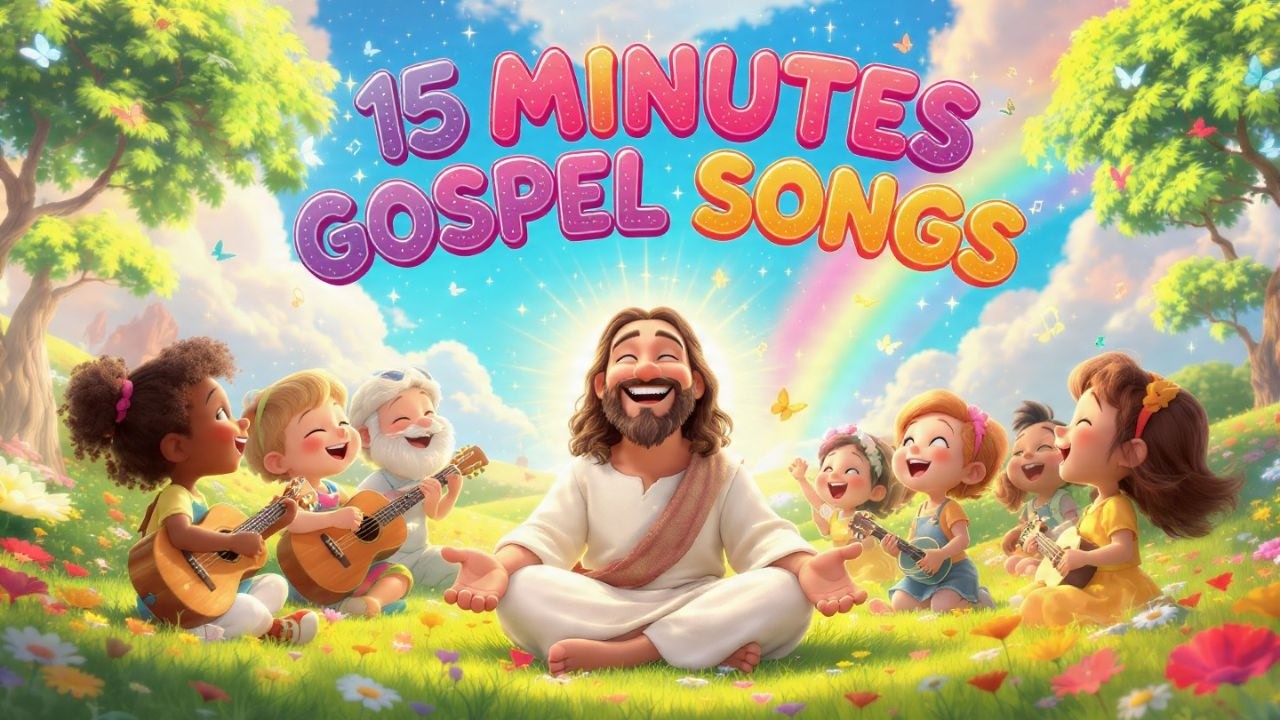 15 Minutes of Gospel Songs For Toddlers | Bible Songs | Jesus Loves Me |Christian Music