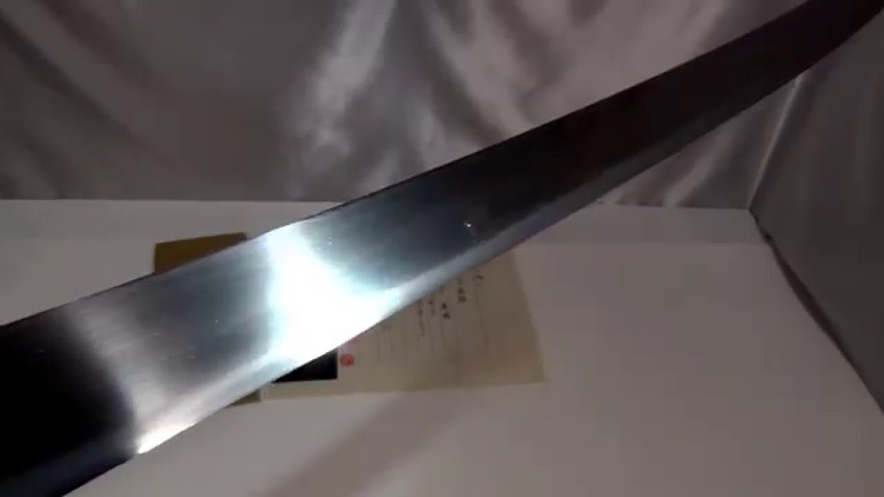 #1616 GISUKE義助 Japanese Samurai Sword as NTHK Attested