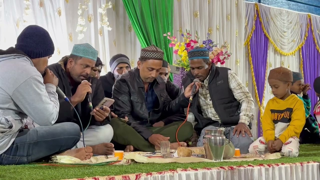 Another kalam in a beautiful voice zafat bhai kalselar in sathvli (part 2 ) 