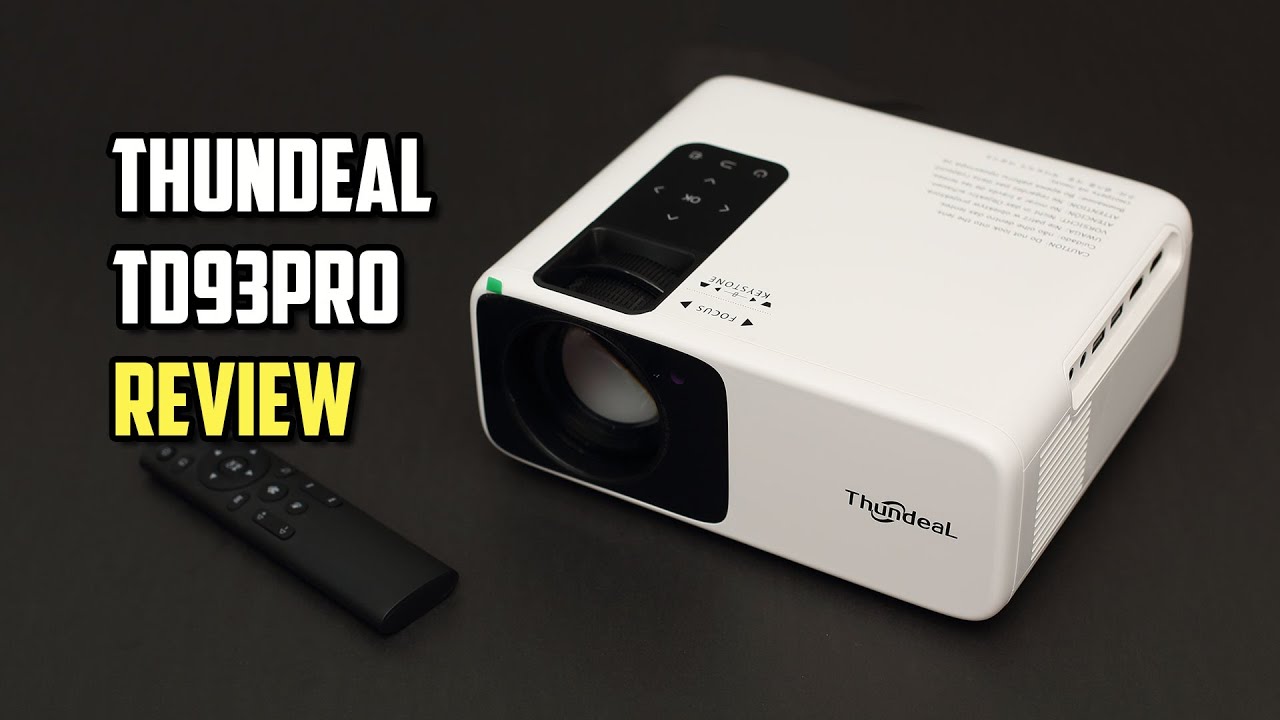 Thundeal TD93Pro In-Depth Review - Best 1080p Android Projector below $200! Better than Wanbo T2 Max