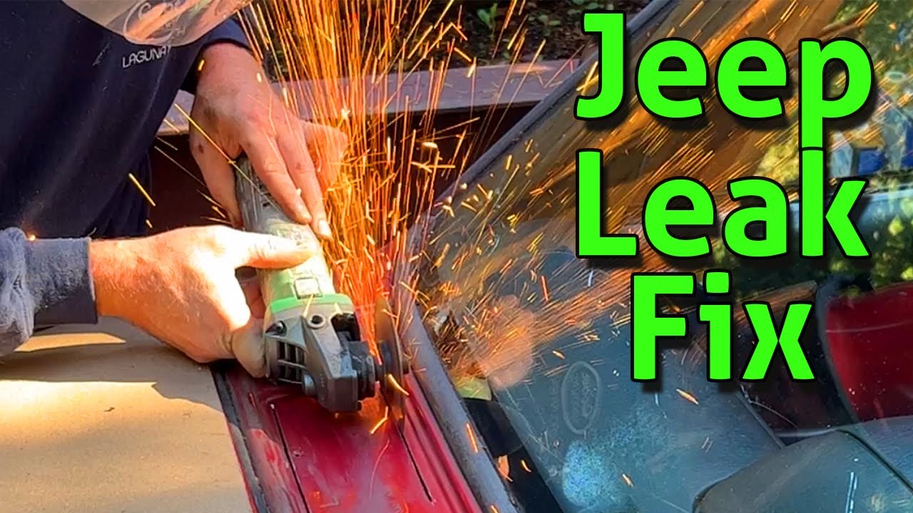 Jeep XJ Water Leak Fix - Passenger Floor Water - 2 Fixes