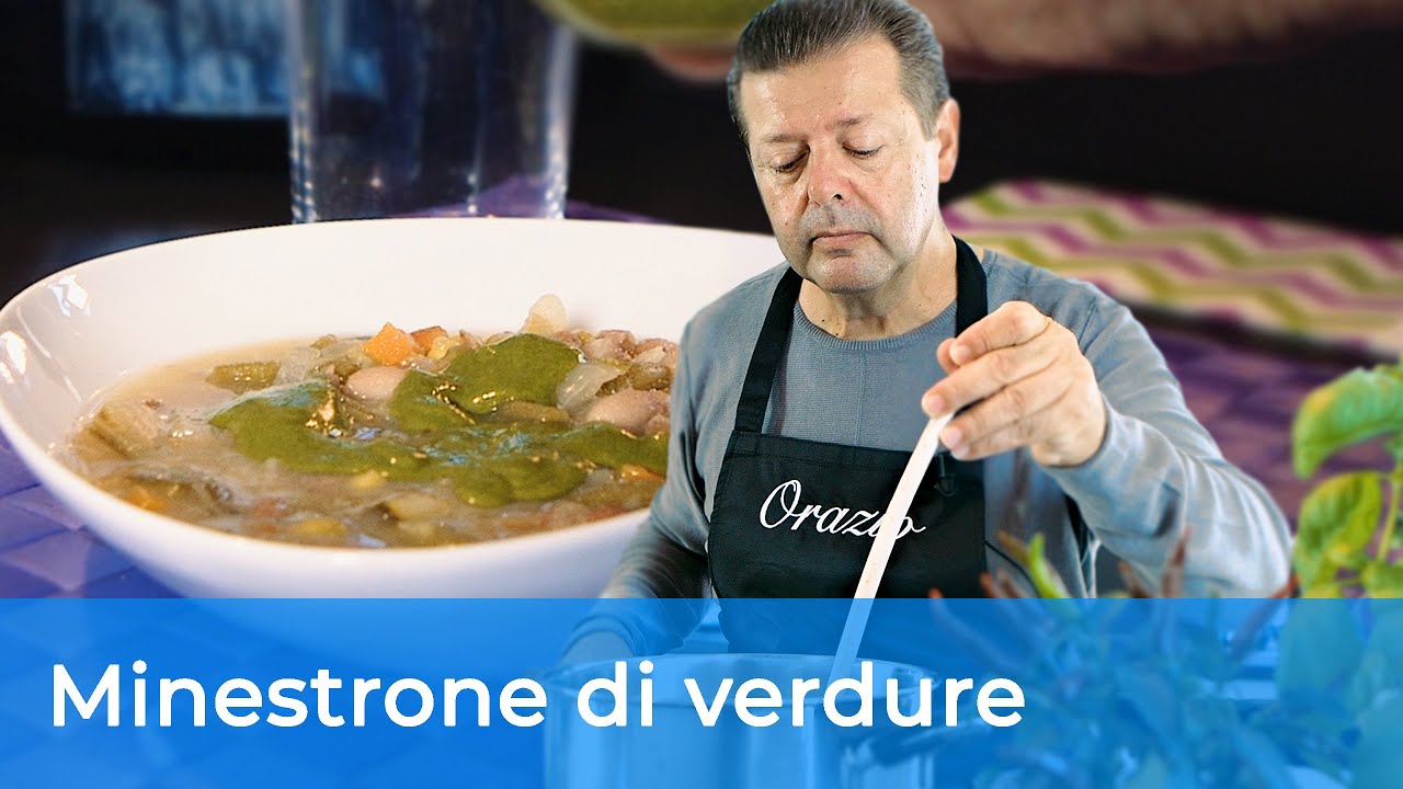 MINESTRONE DI VERDURE - salutare e saporito