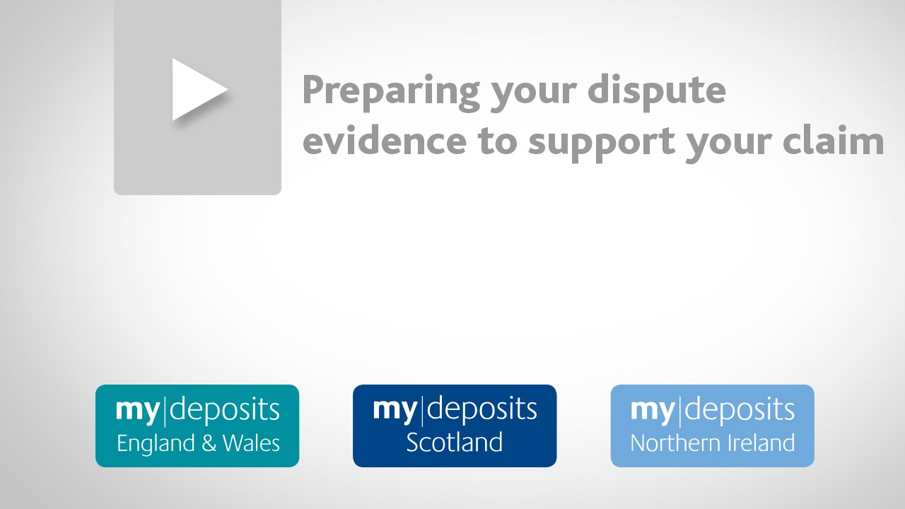 Preparing your dispute evidence to support your claim