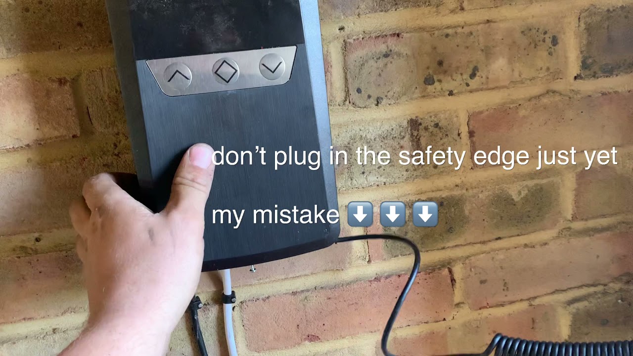 Sommer roller door control panel programming