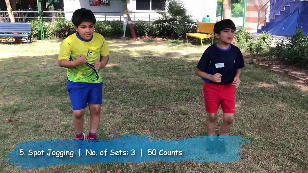 Exercise 5yrs 7yrs - Home Fitness Challenge for Kids