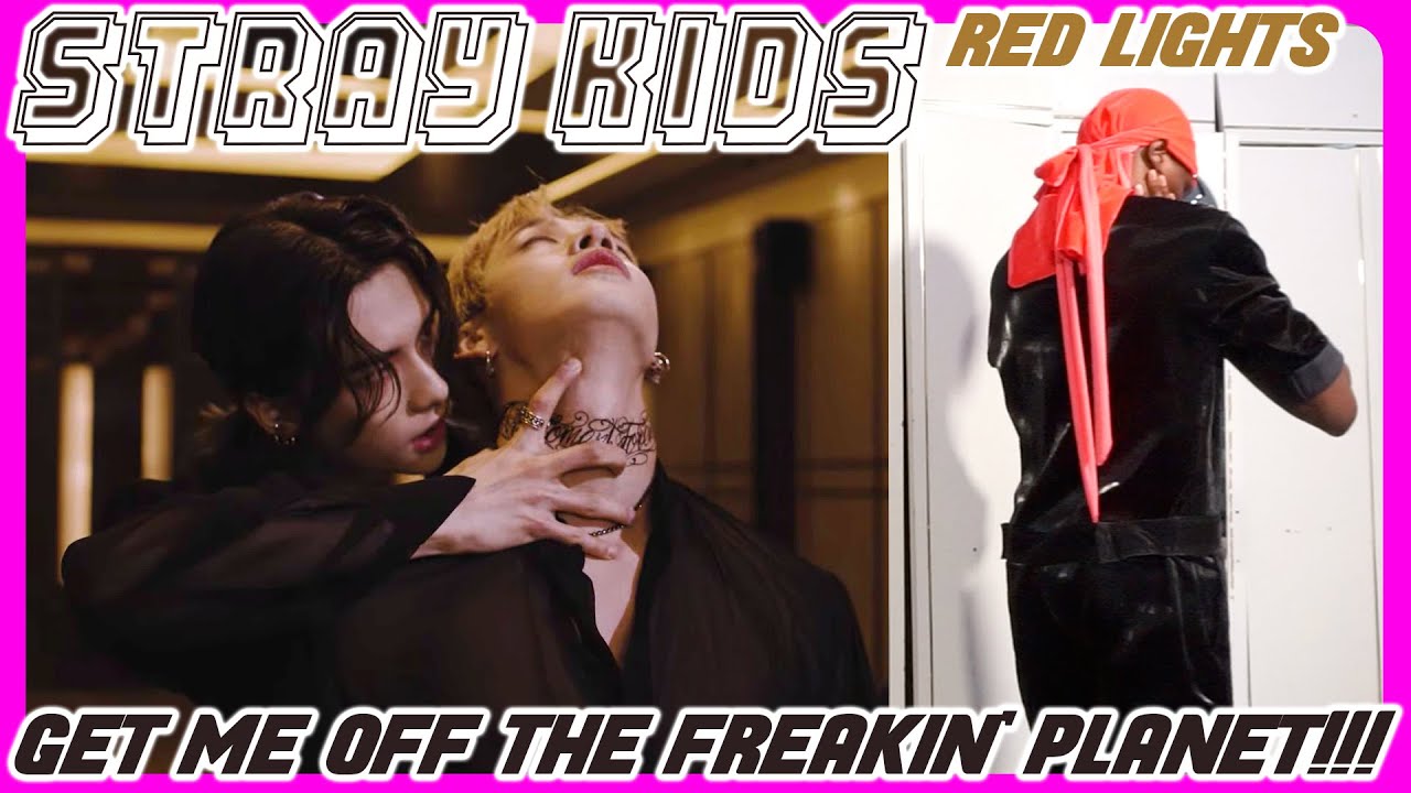 Stray Kids - Red Lights MV REACTION | WHAT IN THE 50 SHADES OF STRAY?! 🤯😡😵‍💫💀
