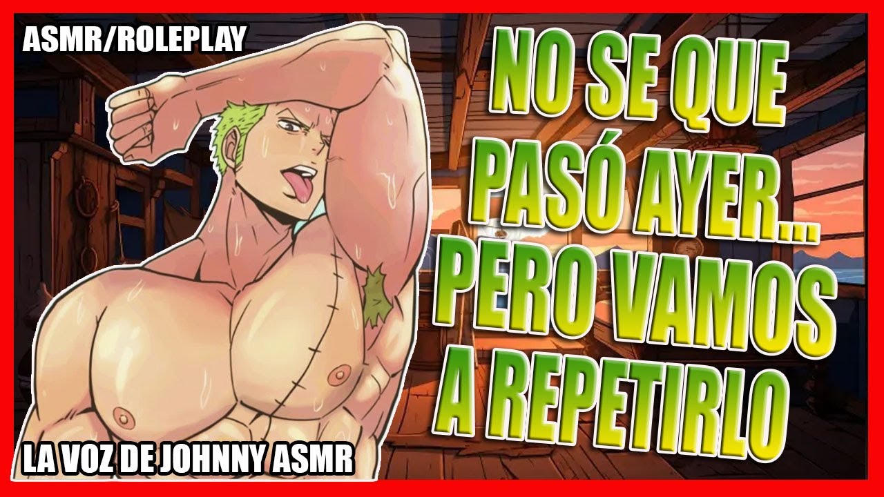 DESPIERTAS AL LADO DE RORONOA ZORO 😍❤  | ASMR/ROLEPLAY | #asmr  #roleplay