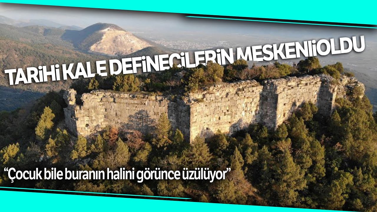 Bizans Döneminden Kalma Kale, Definecilerin Meskeni Oldu