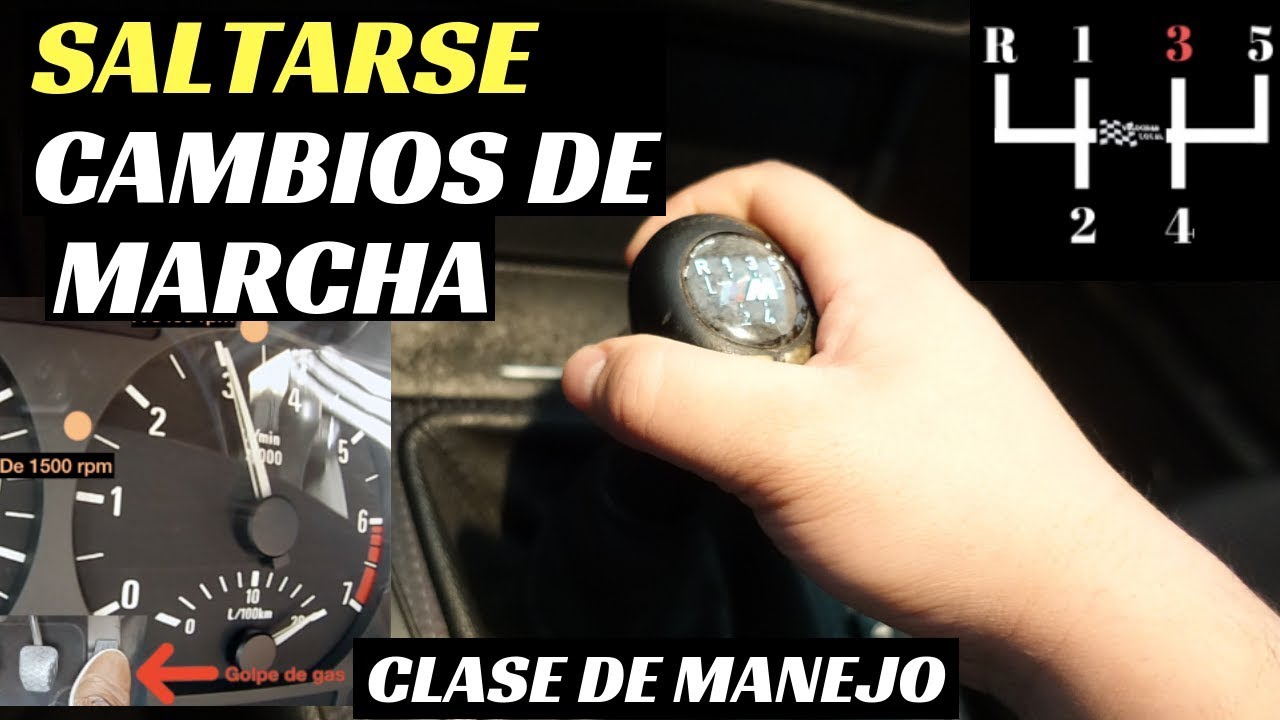 Clase de Manejo: SALTARSE LOS CAMBIOS ¿hacerlo o no? | Velocidad Total