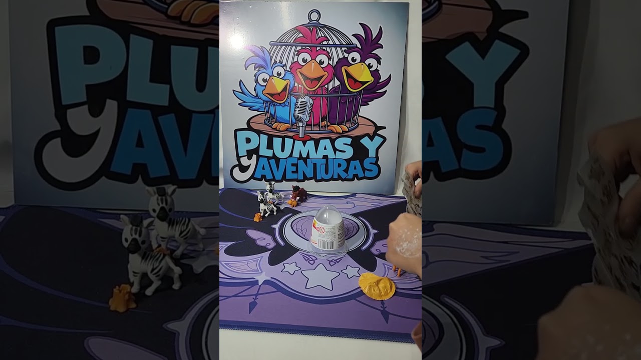 Huevos sorpresa Gumi Yum marca Zuru, Colección Safari, Tercero que abrimos. En busca de nuevos.