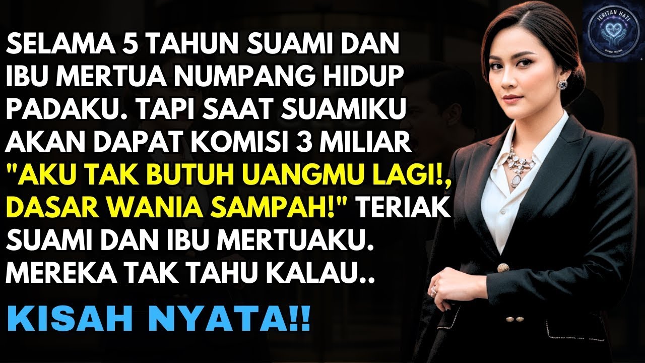 5 TAHUN NUMPANG HIDUP! SAAT SUAMI DAPAT KOMISI 3M, AKU DIKATA 