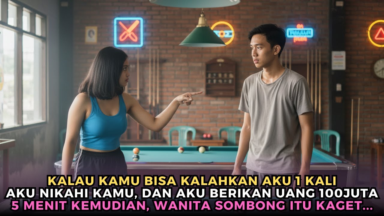 Wanita Sombong Tantang Pemuda Miskin, Tapi Tak Sangka Hanya Dalam 5 Menit Hidupnya Berubah Drastis!