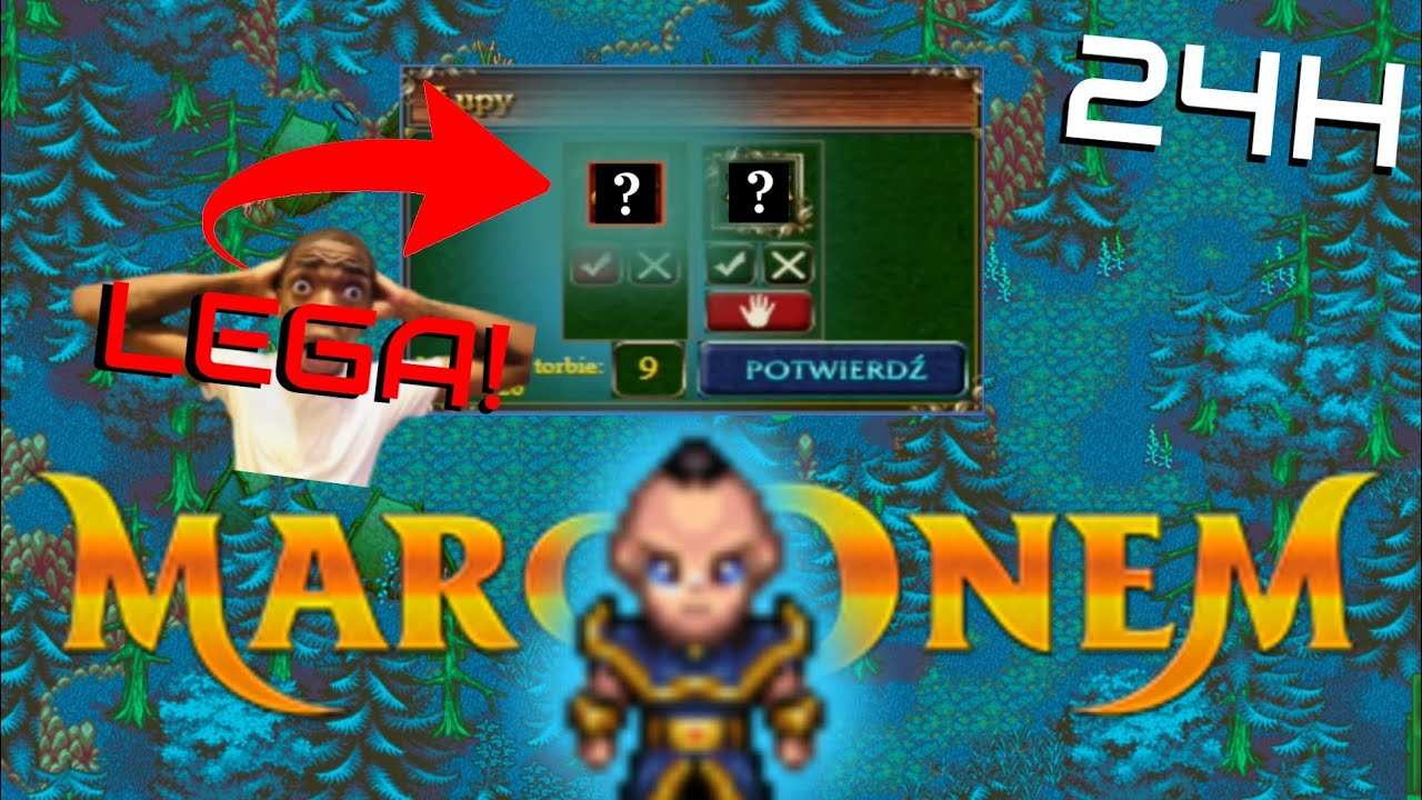 SPĘDZIŁEM 24H NA JEDNEJ E2 w MARGONEM * LEGENDA *