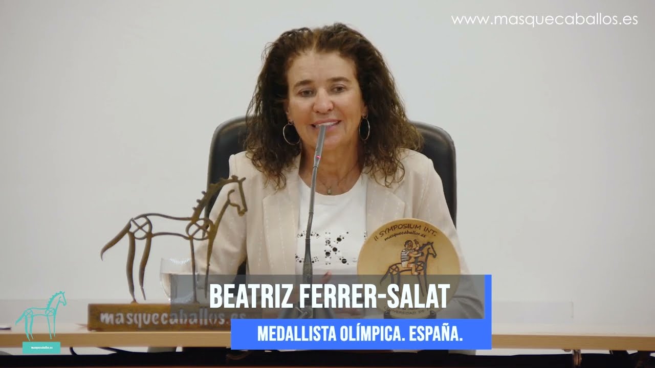 Beatriz Ferrer Salat. Encuentro-diálogo: La equitación desde la vivencia empática con los animales.