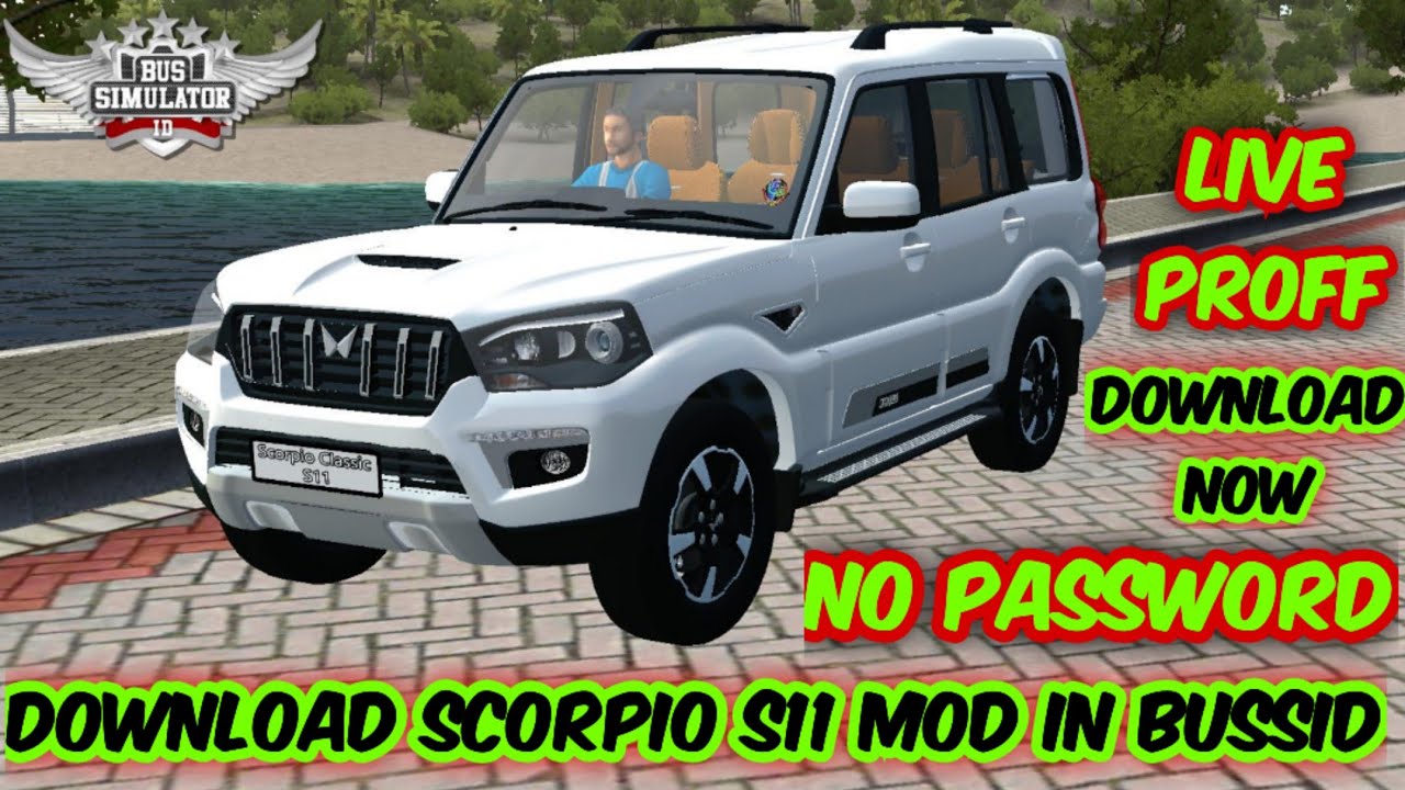 How To Download Scorpio S11 Mod In Bus Simulator Indonesia || Scorpio S11 Mod For Bussid ||