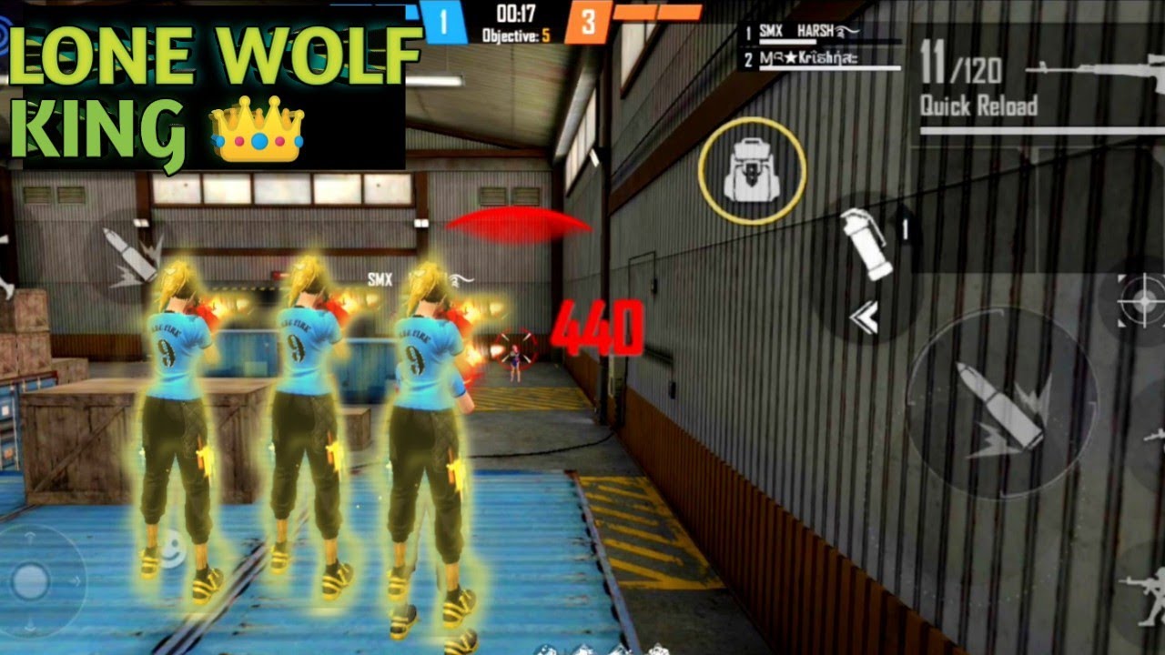 LONE WOLF KING 👑|| GAMEPLAY|| FREEFIRE|| SmartX||