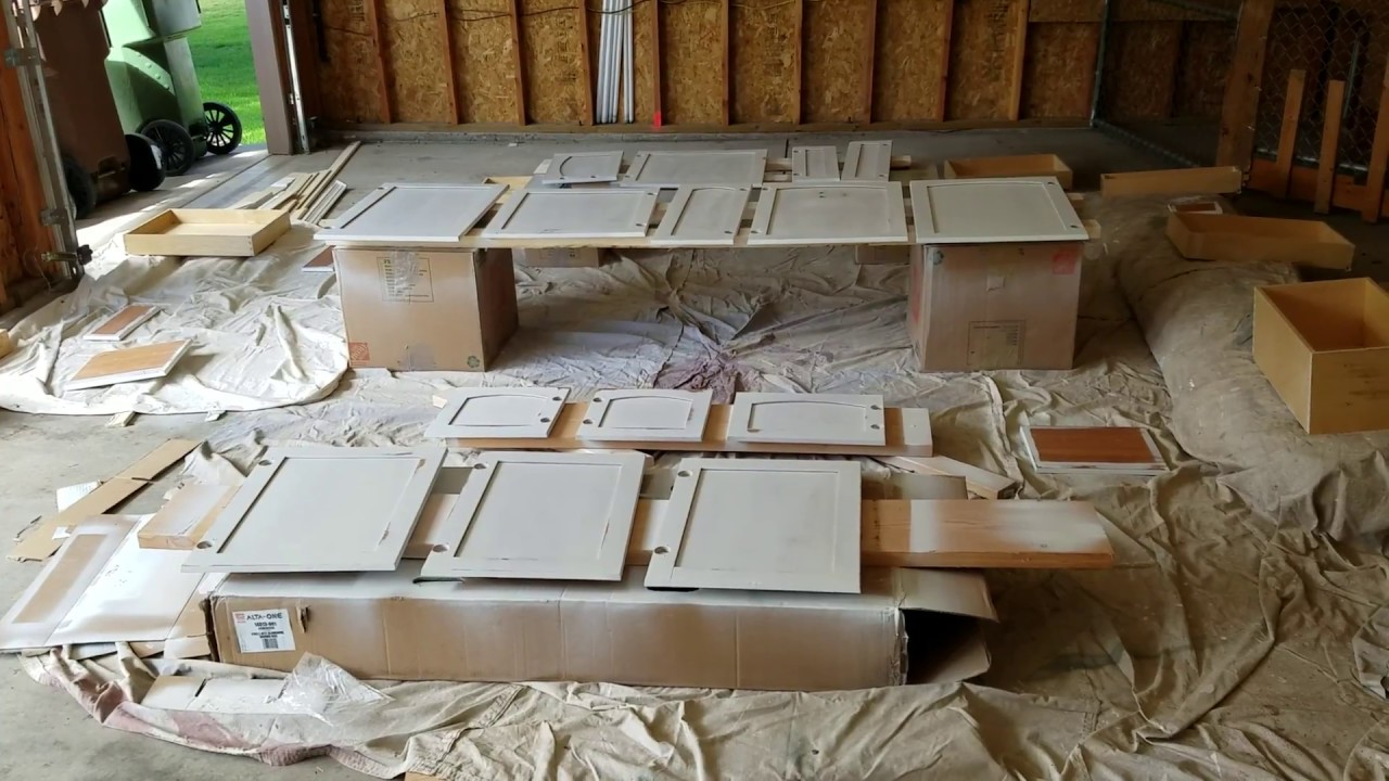 Painting Cabinet Doors with HVLP sprayer