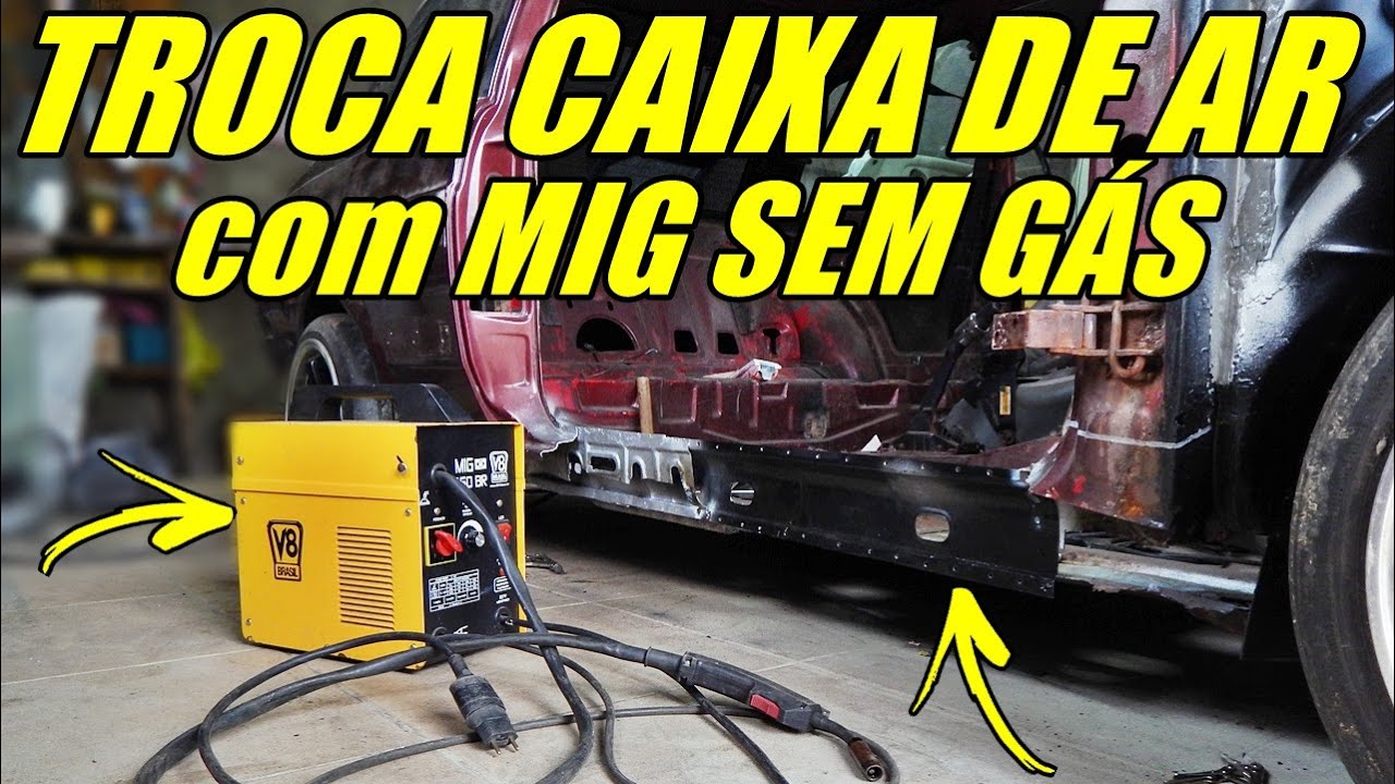 TROCA DA CAIXA DE AR INTERNA COMPLETA - VOYAGE GLS 1988