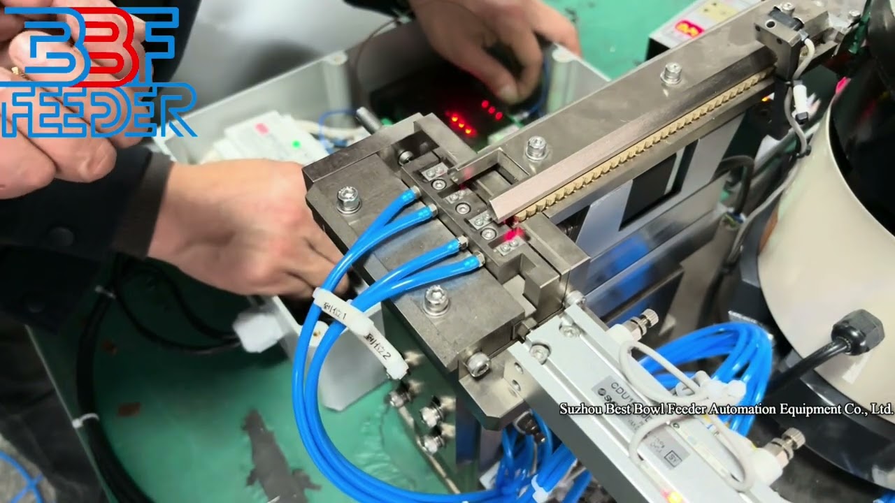 BBF customized bowl feeder with two escapement positions ---Suzhou Best Bowl Feeder (China)