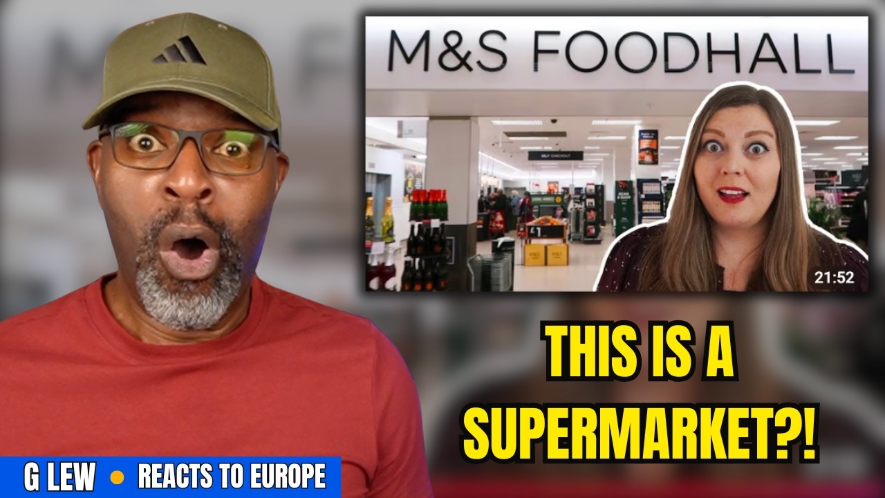 American Reacts: First Time at M&S &mdash; Is This the Best British Supermarket?