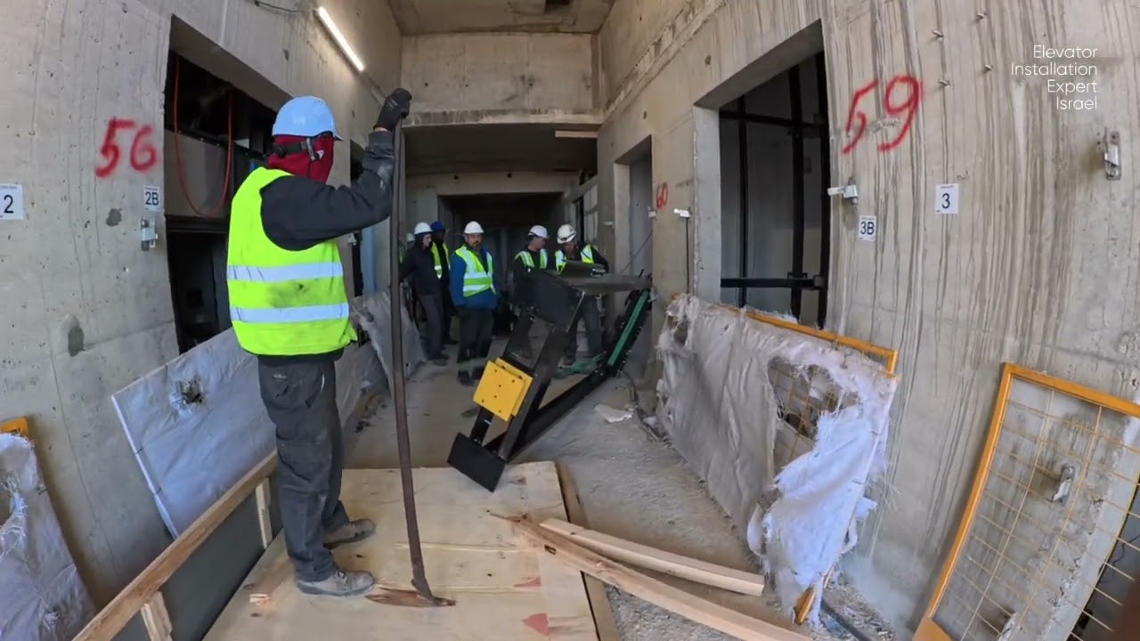 POV: You’re Installing Elevators 90+ Meters High (Don’t Look Down! 🏗️)