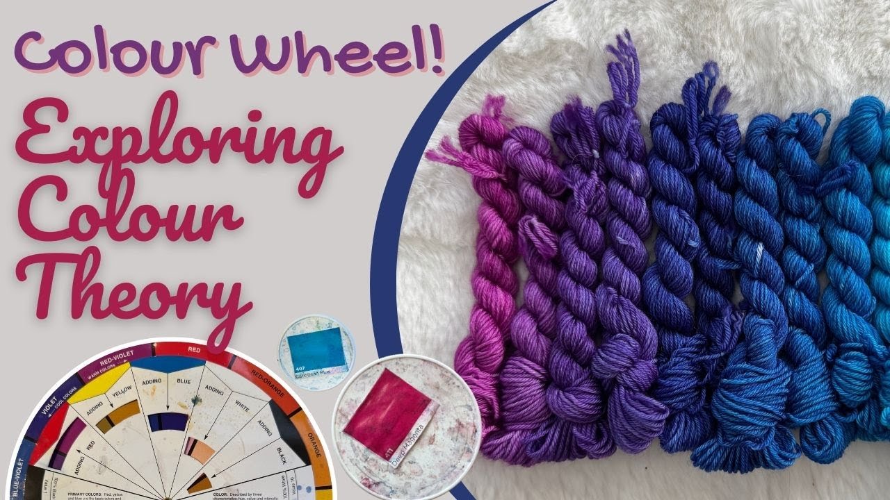Creating the FULL gradient from magenta to blue (Colour Wheel 38)