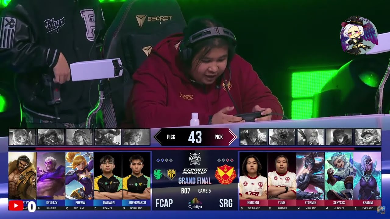 集団戦好きな方へ　情報過多すぎる試合 FCAP vs SRG GAME5|MSC2024 GRAND FINALS【モバイルレジェンド/Mobile Legends】