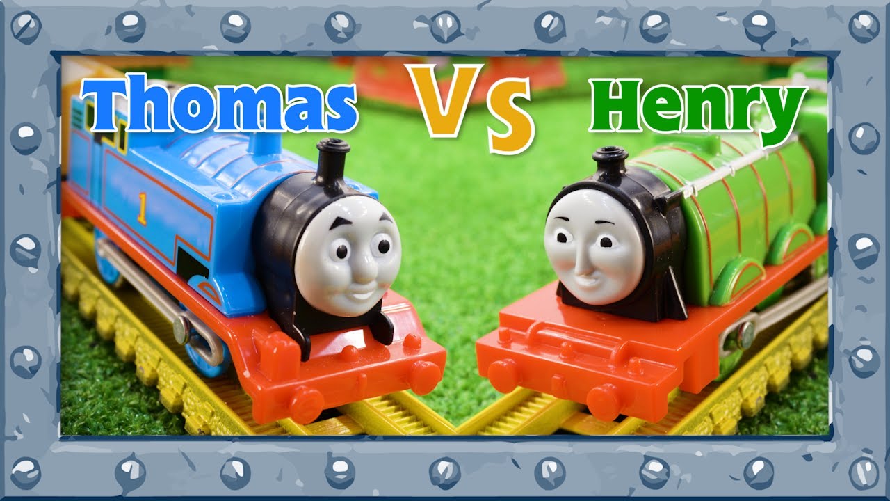 Thomas VS Henry - Thomas and Friends Competition Challenge - Accidents will Happen - Play&Learn #29