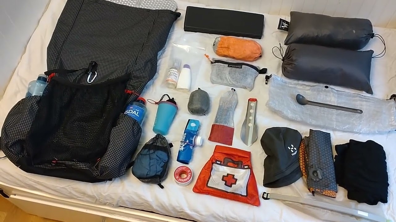 My 2022-2023 UL kits for summer and 3 season in Scandinavia: 3.2-4kg/7-9lbs base pack weights.