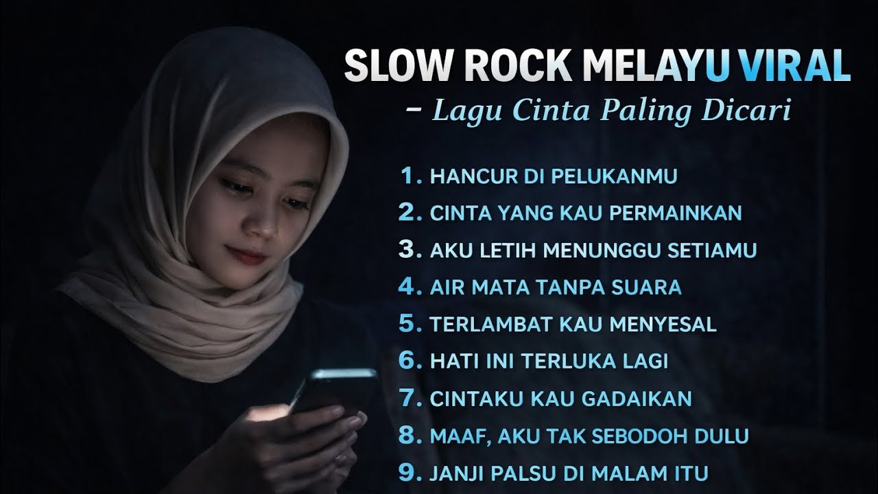 SLOW ROCK MELAYU VIRAL – Lagu Cinta Paling Dicari