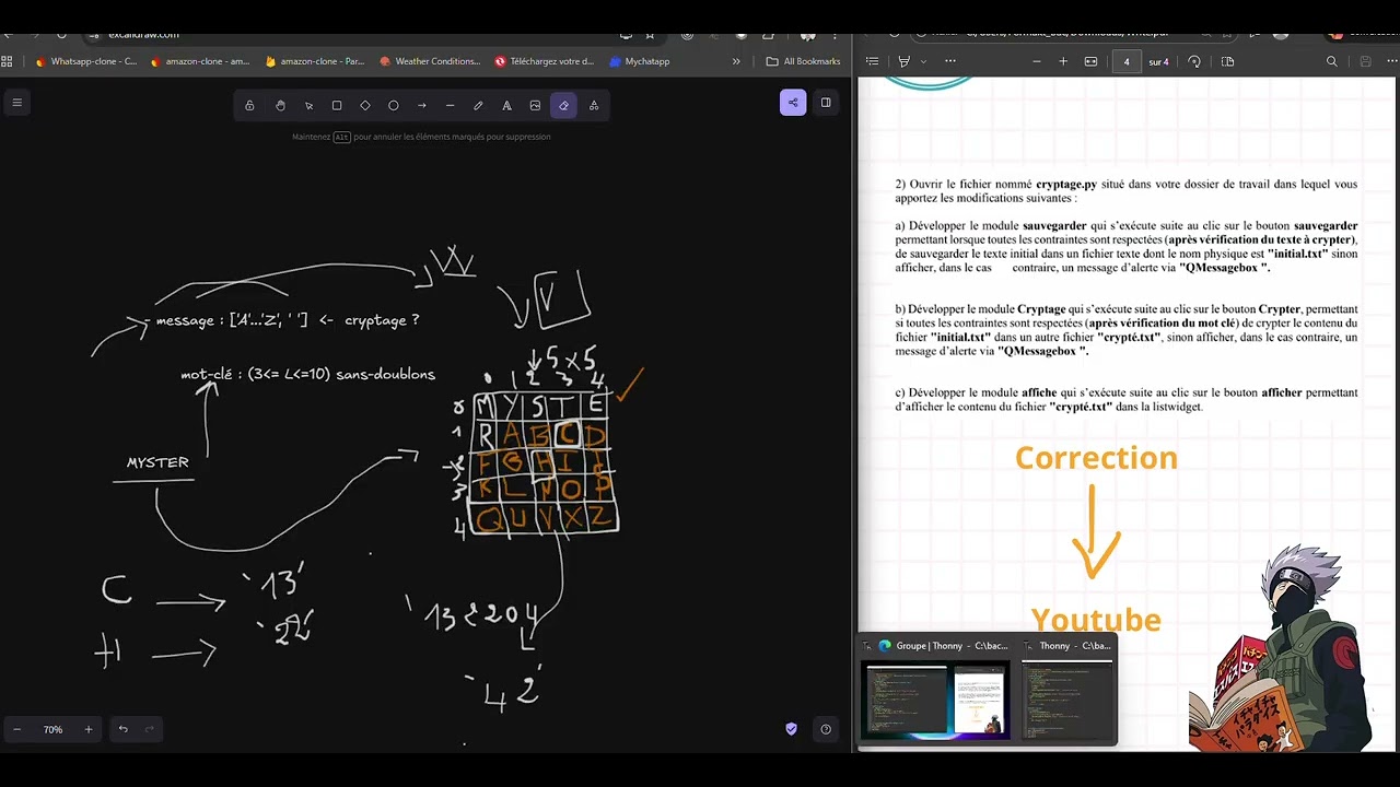 Correction devoir info pratique  module Cryptage - Part 6
