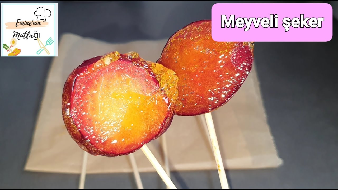 Camdan Meyve Sekerleri- Tanghulu Tarifi- 🍊🍭👍💯 HARIKA| Emine'nin Mutfağı