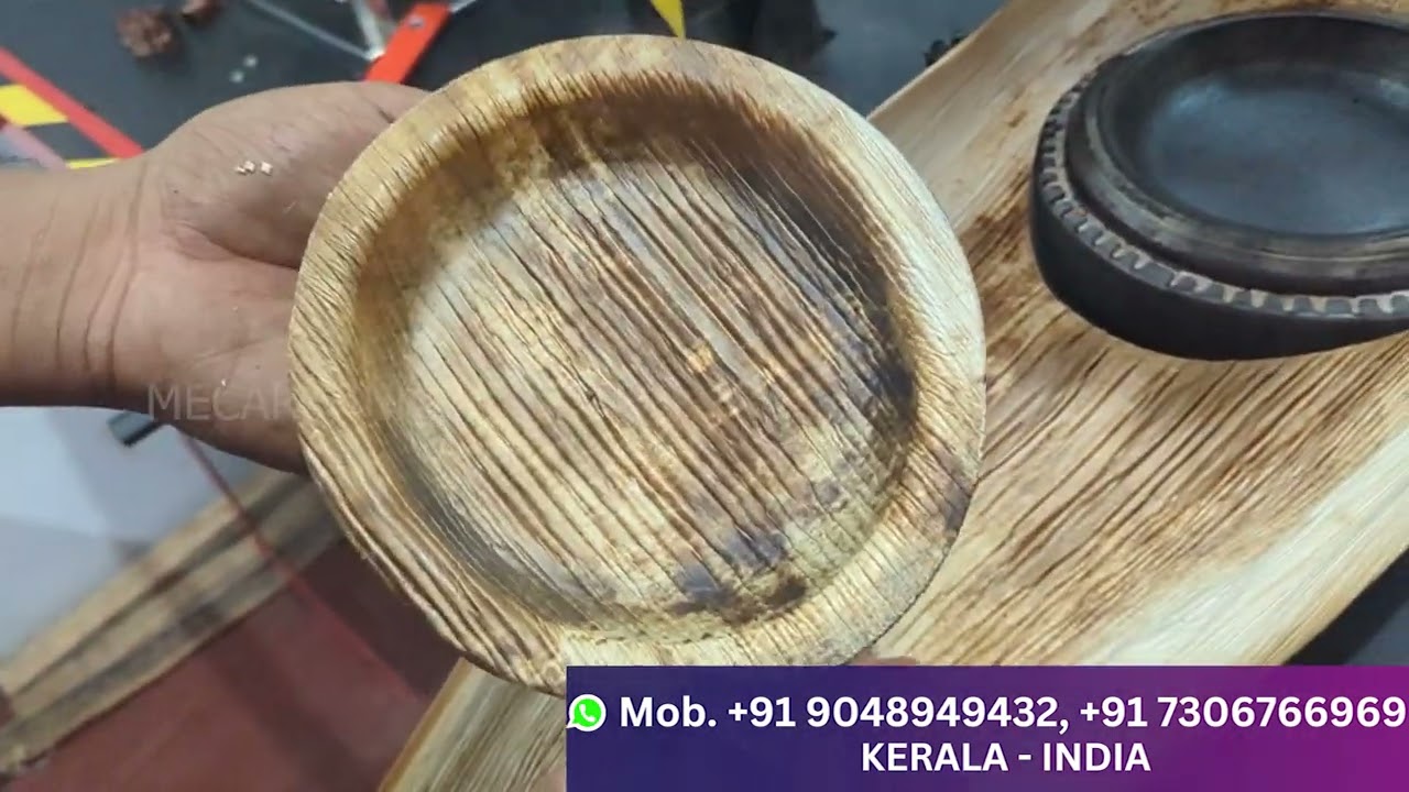 Areca Leaf Plate Making Machine , Leaf Plate Making. Multi Purpose Paper Plate Making Machine.