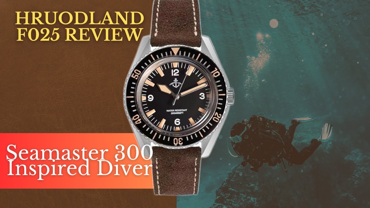 Обзор Hruodland F025 Seamaster 300: Отличный бюджетный дайверский инструмент!