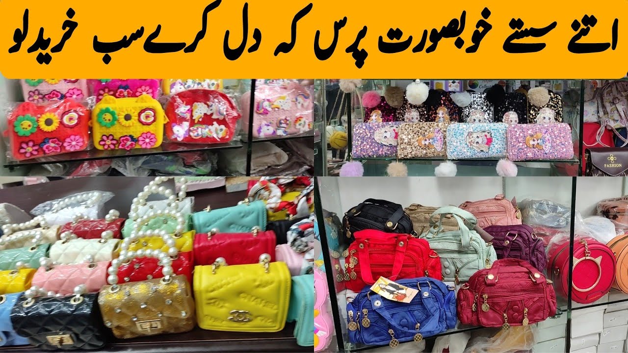 *WOW*😱Best Modern+Classy Handbags Market in Pakistan-Instagram Viral Fashion Bags-Imported Handbags