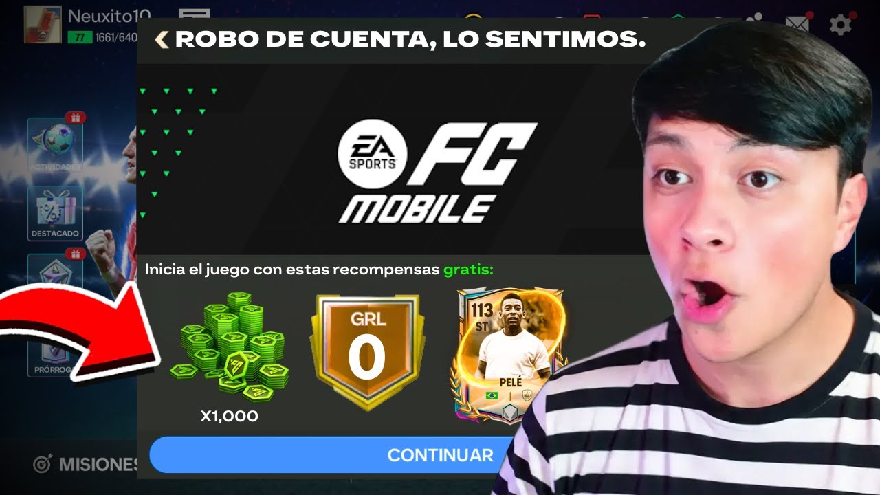 ROBARON Mi Cuenta de FC Mobile... (Se Acabo Todo)