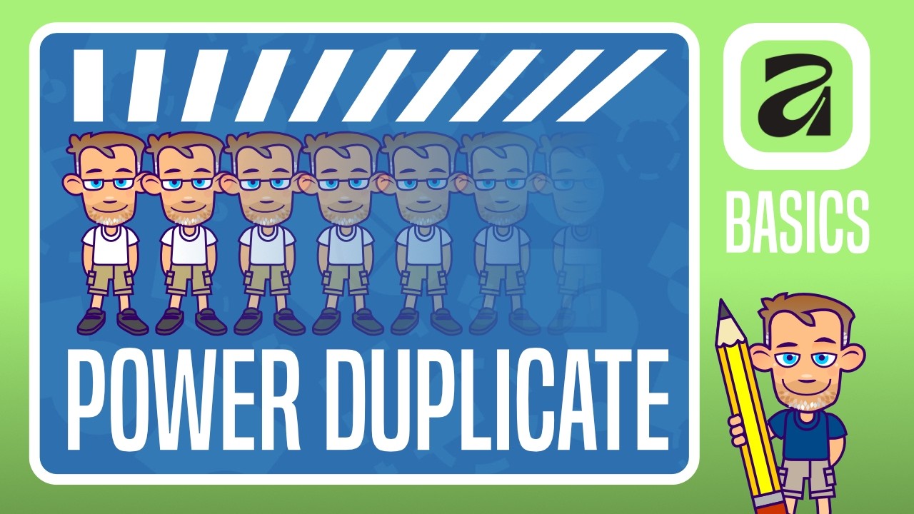Видеоурок по Affinity: основы функции Power Duplicate