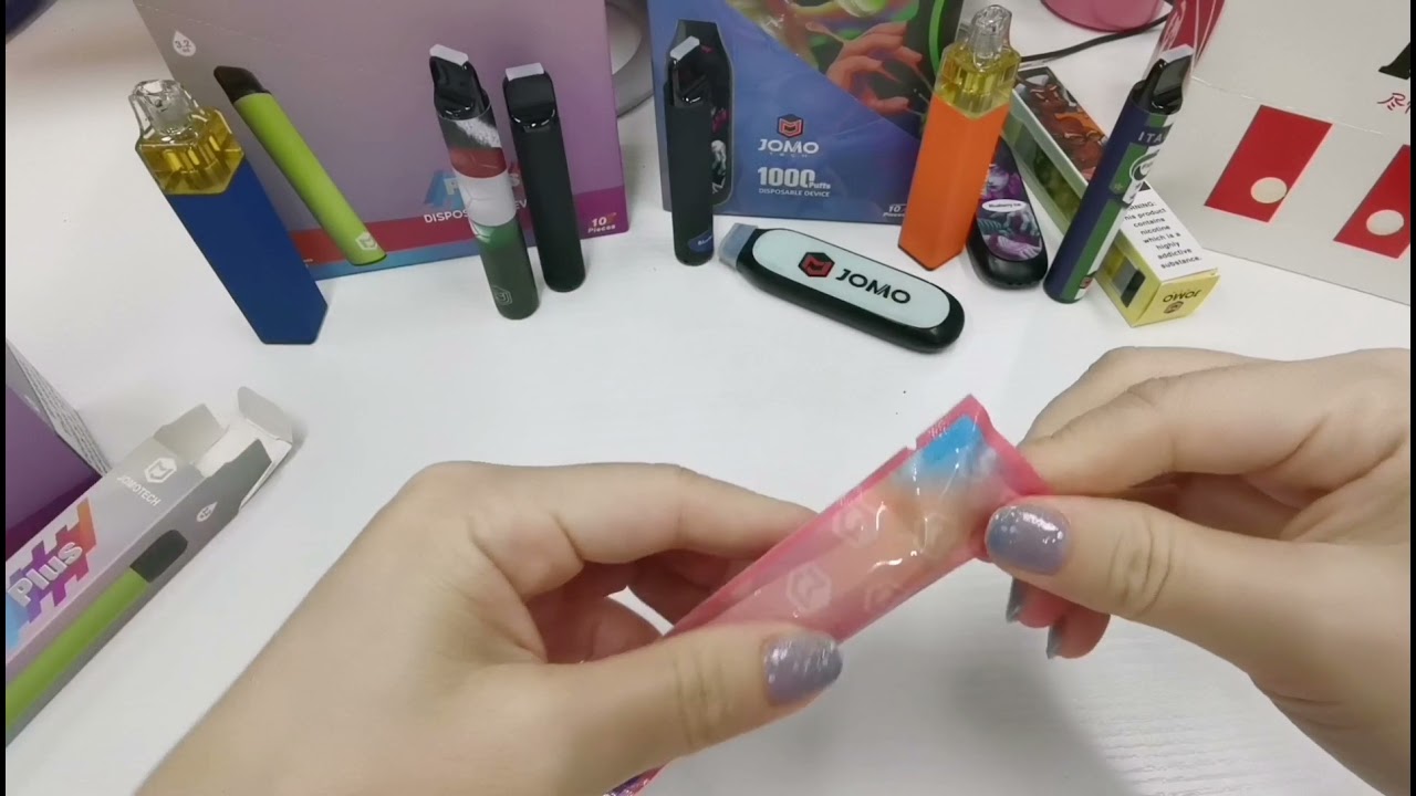 Jomotech 800 puffs Vape P Plus, What kind of packaging to use in disposable vape?