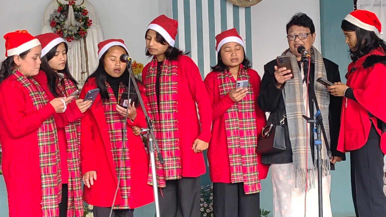 Christmas get together ha Mystical Rose Centre  (Samla Mawnianglah)