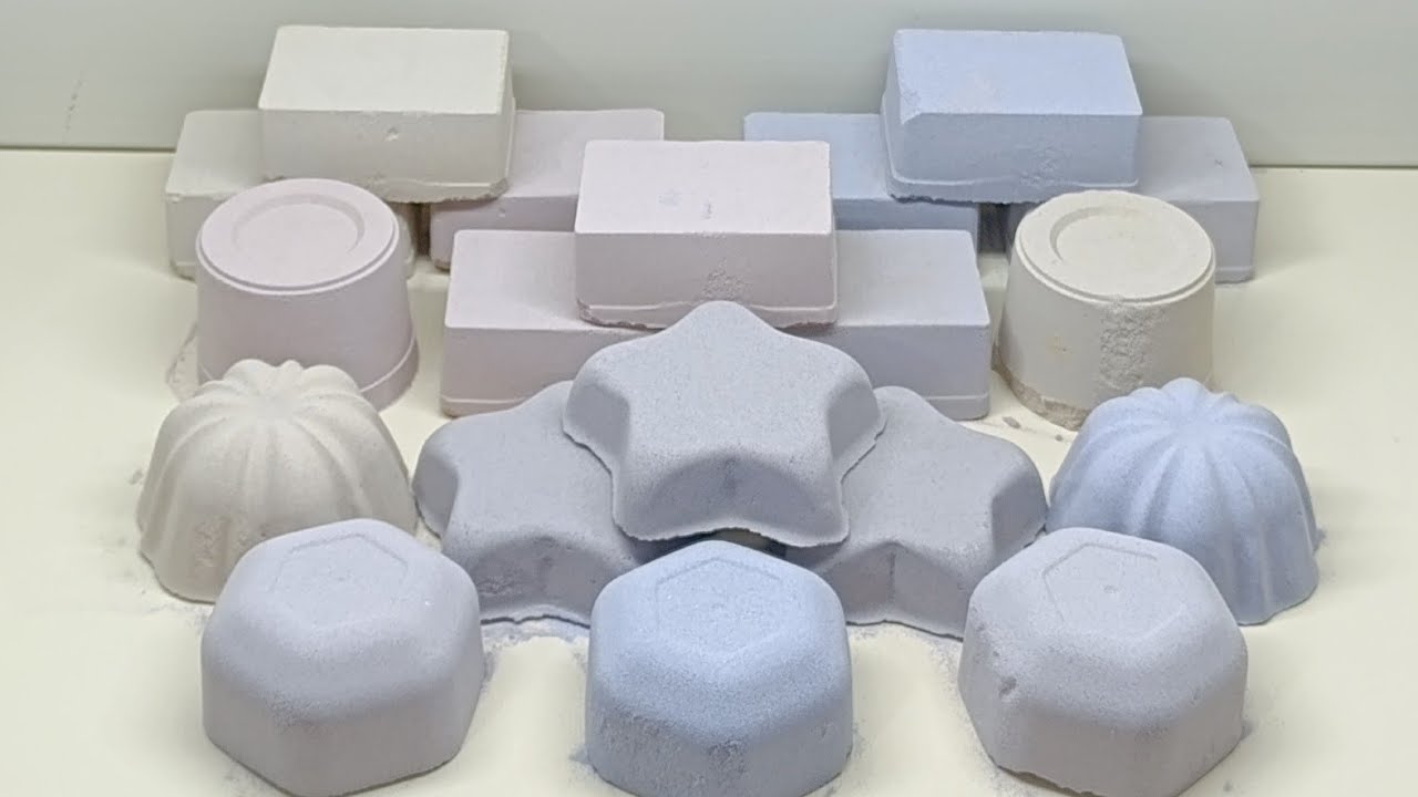 (Asmr baking soda)🩶🩵💜🩷
