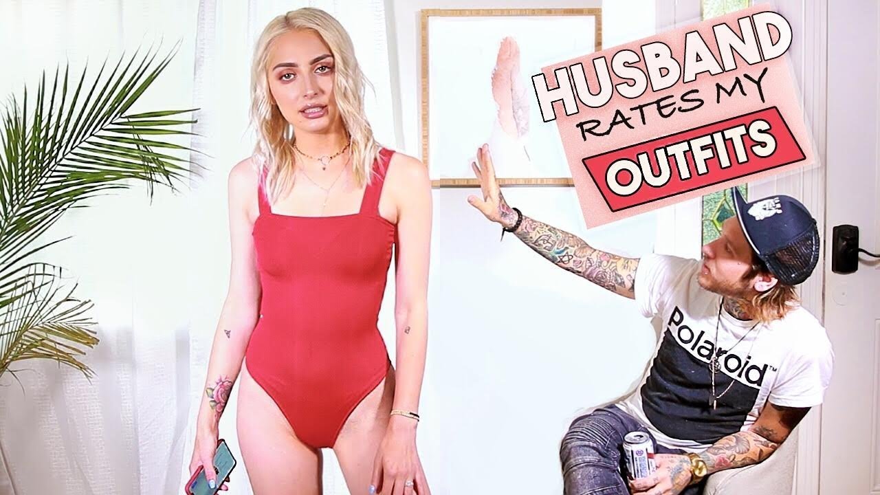 I SPENT $400 ON BOOHOO | MY HUSBAND RATES MY HAUL | BRITTANY BALYN