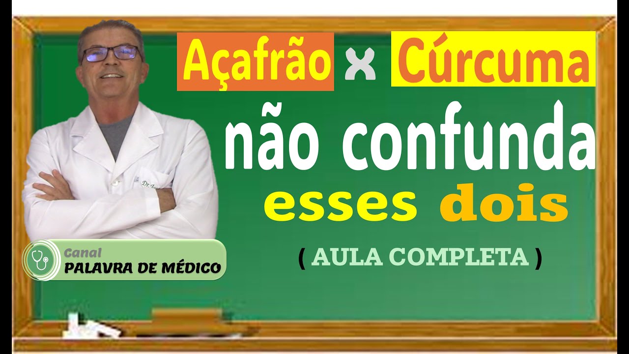 CÚRCUMA E AÇAFRÃO NÃO SÃO A MESMA COISA!