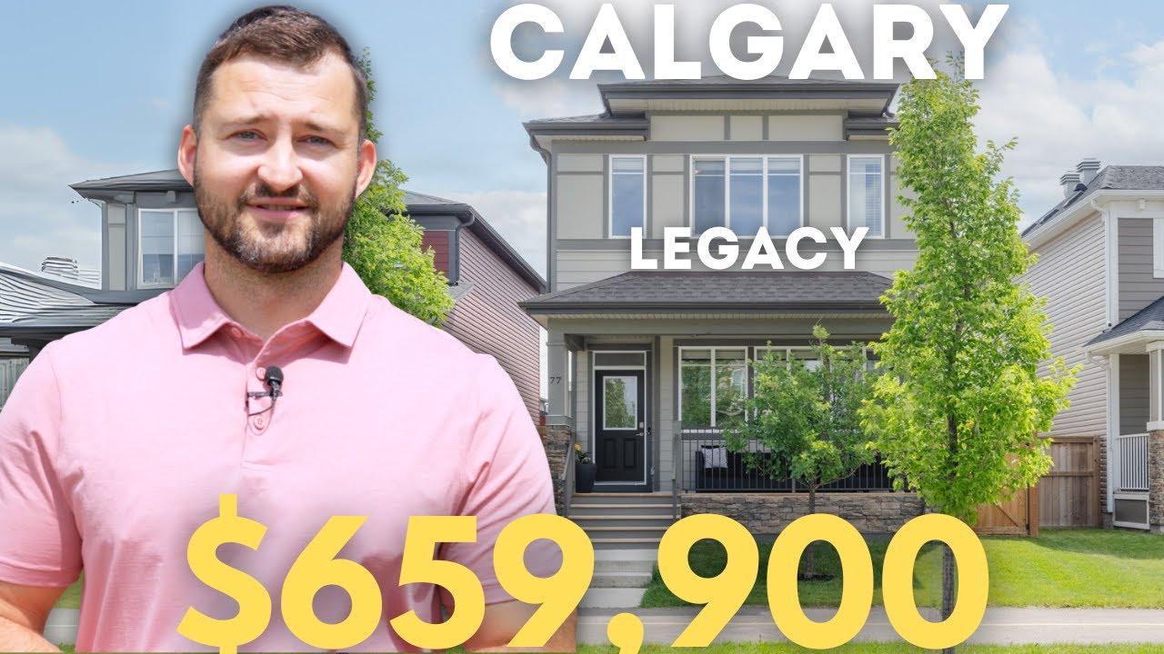 Inside a $659,900 Legacy Calgary Home | Finished Basement + A/C + Hot Tub