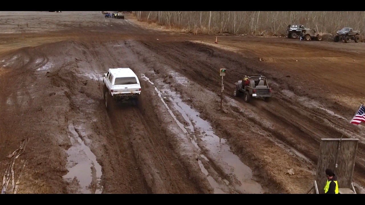 Aerial Drone Videography of Off Road Truck Wars Event