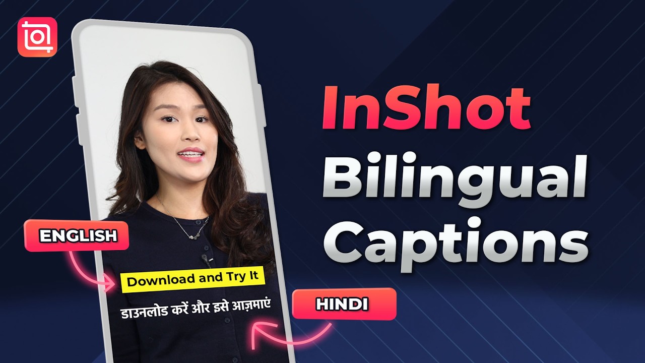 Двуязычные субтитры в InShot 🌍 Мгновенный охват глобальной аудитории