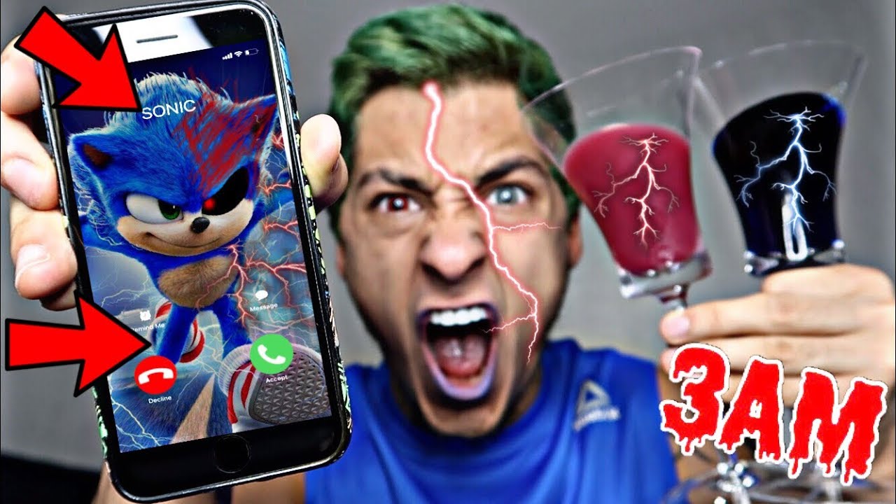 НЕ ПЕЙТЕ SONIC.EXE И ЗЕЛЬЕ СОНИКА-ЁЖА ВМЕСТЕ В 3 ЧАСА НОЧИ!! *БОЖЕ МОЙ, ТАК ЖУТКО*