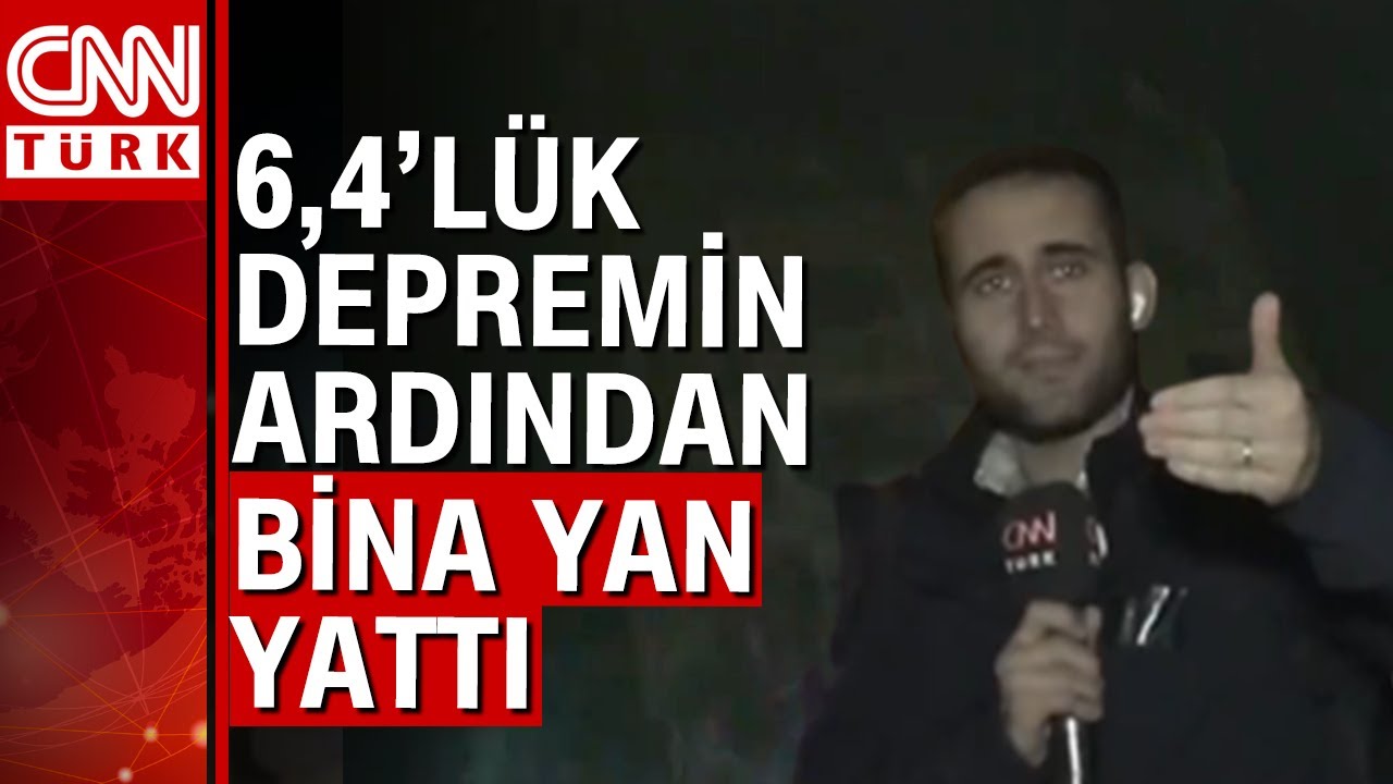 Hatay'da iki deprem! Bazı binalarda göçük altında kalanlar olduğu bildiriliyor