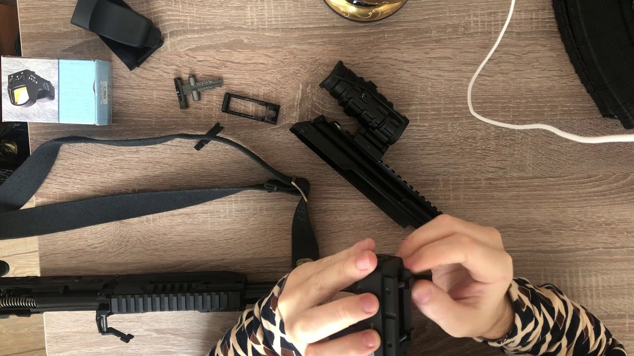 Коллиматор Pilad P1x42 dot + увеличитель UTG magnifier 3x на TR3 366