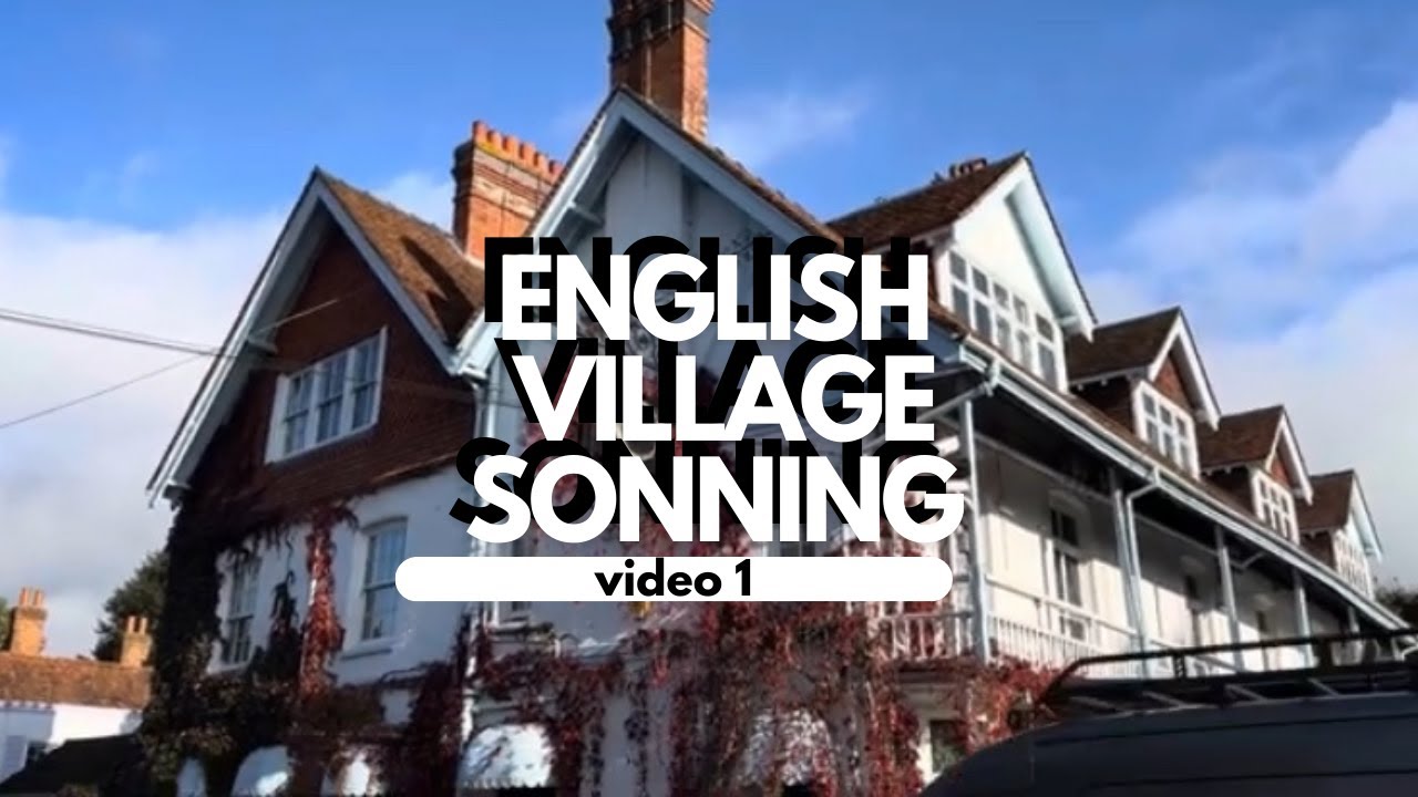 Beautiful English Village  Sonning (part 1)