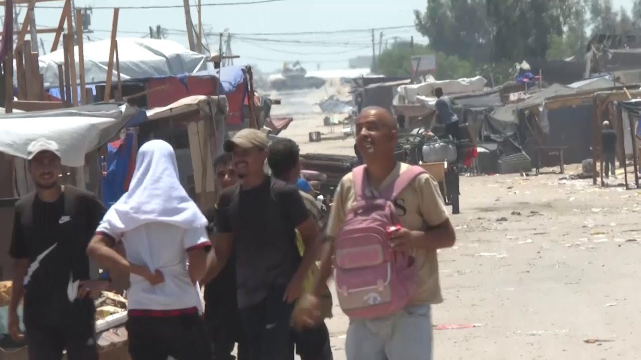 Confusion and fear as Palestinians flee new Israeli evacuation orders in Gaza's south
